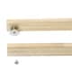 preview thumbnail 4 of 3, Cooks Standard Single-bar Wooden 36-inch Ceiling Mount Pot Rack