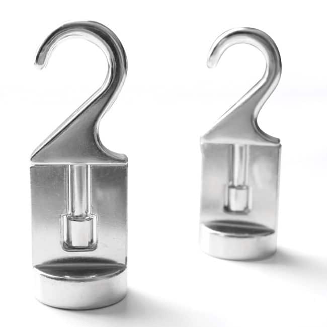 Cooks Standard Solid Cast Aluminum Pot Rack Swivel Hooks (Set of 2)