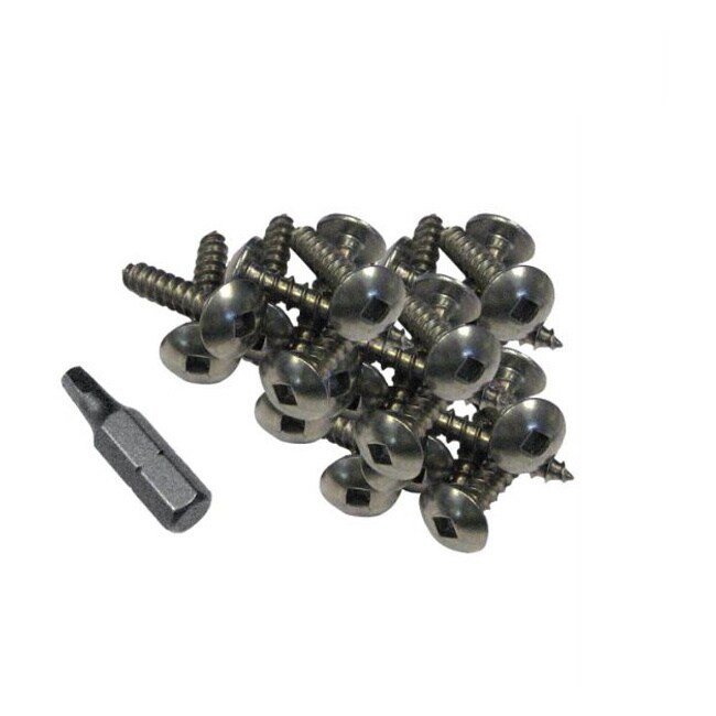 Dock Edge 100 piece Mounting Screws And Driver Bit Set