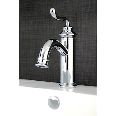 Kingston Brass Single-handle Chrome Single-Hole Bathroom Faucet