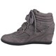 steve madden girls wedge sneakers