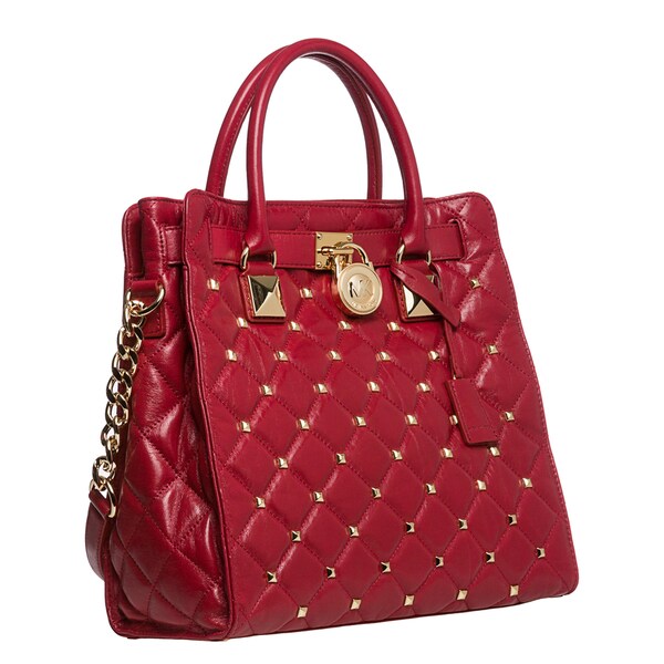 michael kors quilted tote bag