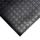 preview thumbnail 5 of 3, Rubber-Cal Block-Grip Rubber Flooring Rolls - 2mm thick x 4ft. Wide Rubber Rolls 3 Colors Available in 17 Lengths - 48 x 168
