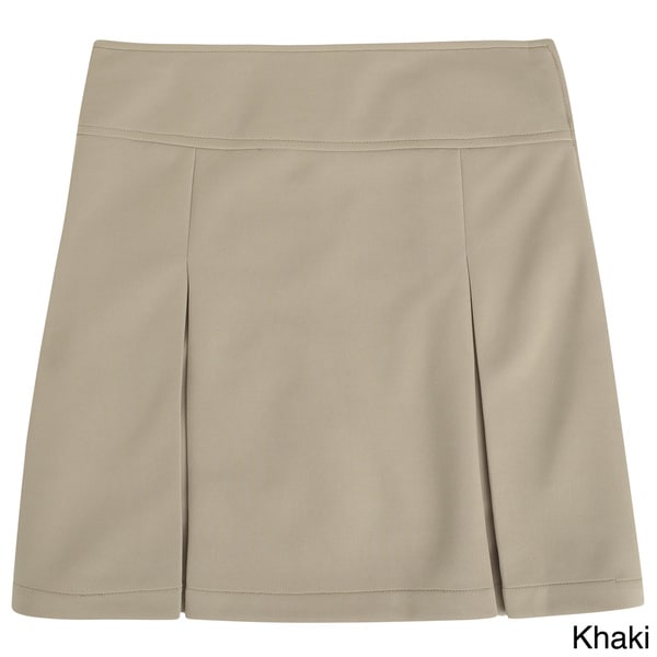 French Toast Girls Kick Pleat Scooter Skirt - 15586766 - Overstock.com ...
