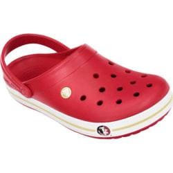 all red crocs