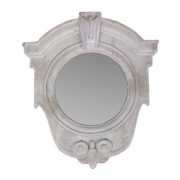 Cement Antique White Wall Mirror b137c50b 3818 45de b29b aa45a932116e