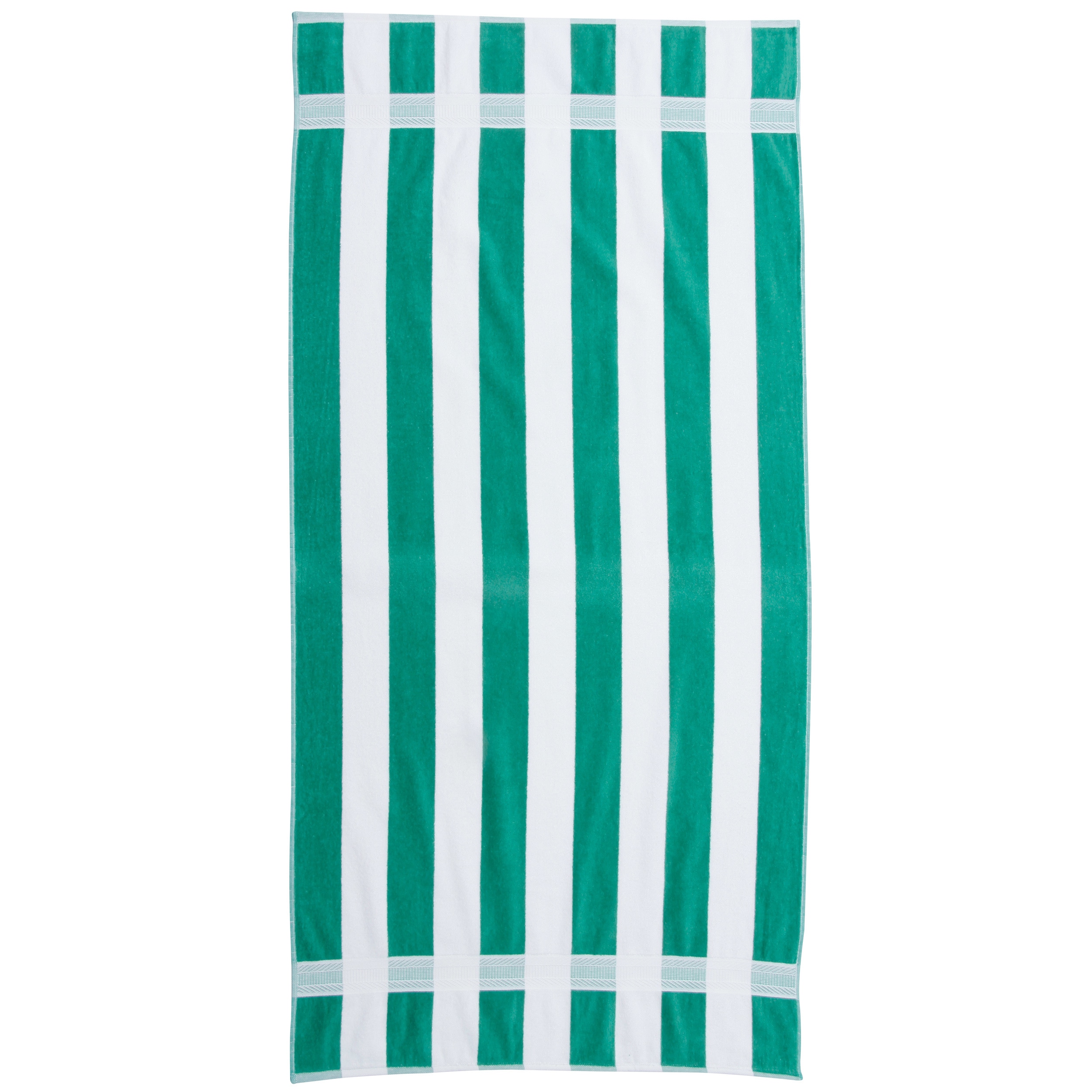 Joey Velour Striped Beach Towel (set Of 2)