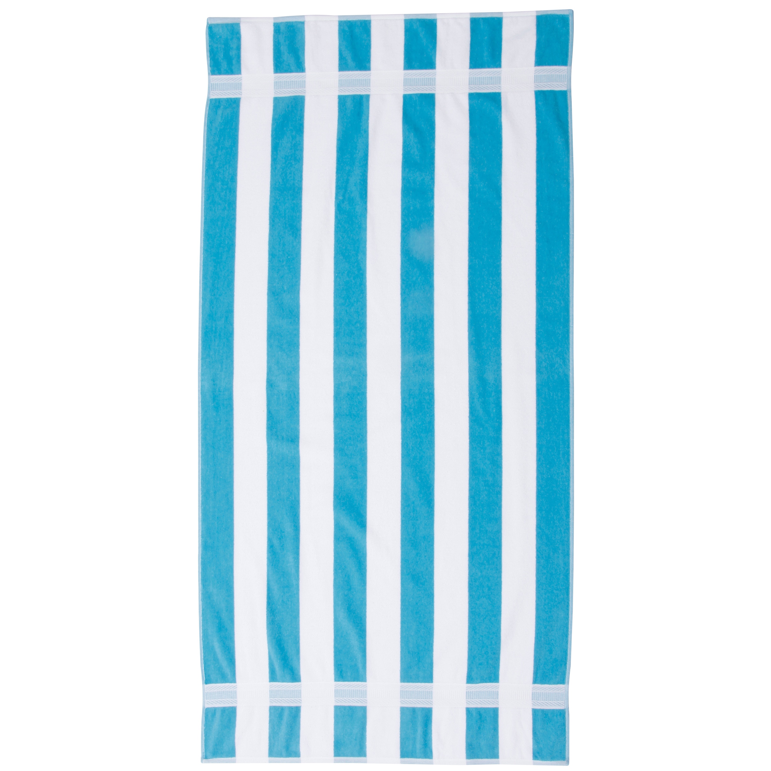 Joey Velour Striped Beach Towel (set Of 2)