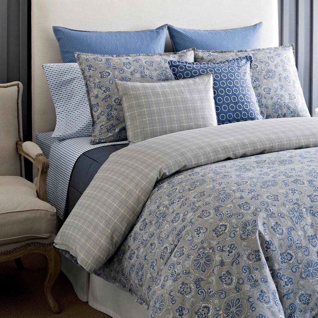 Tommy Hilfiger Princeton Paisley 3-piece Cotton Duvet Cover Set