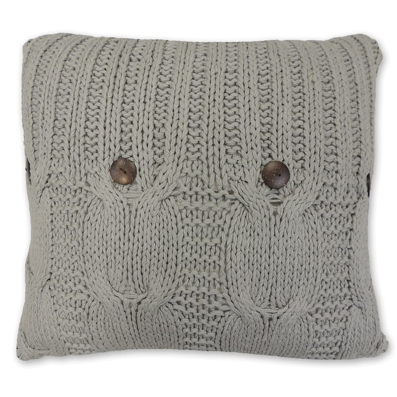 Michaela Gray Knitted Euro Sham