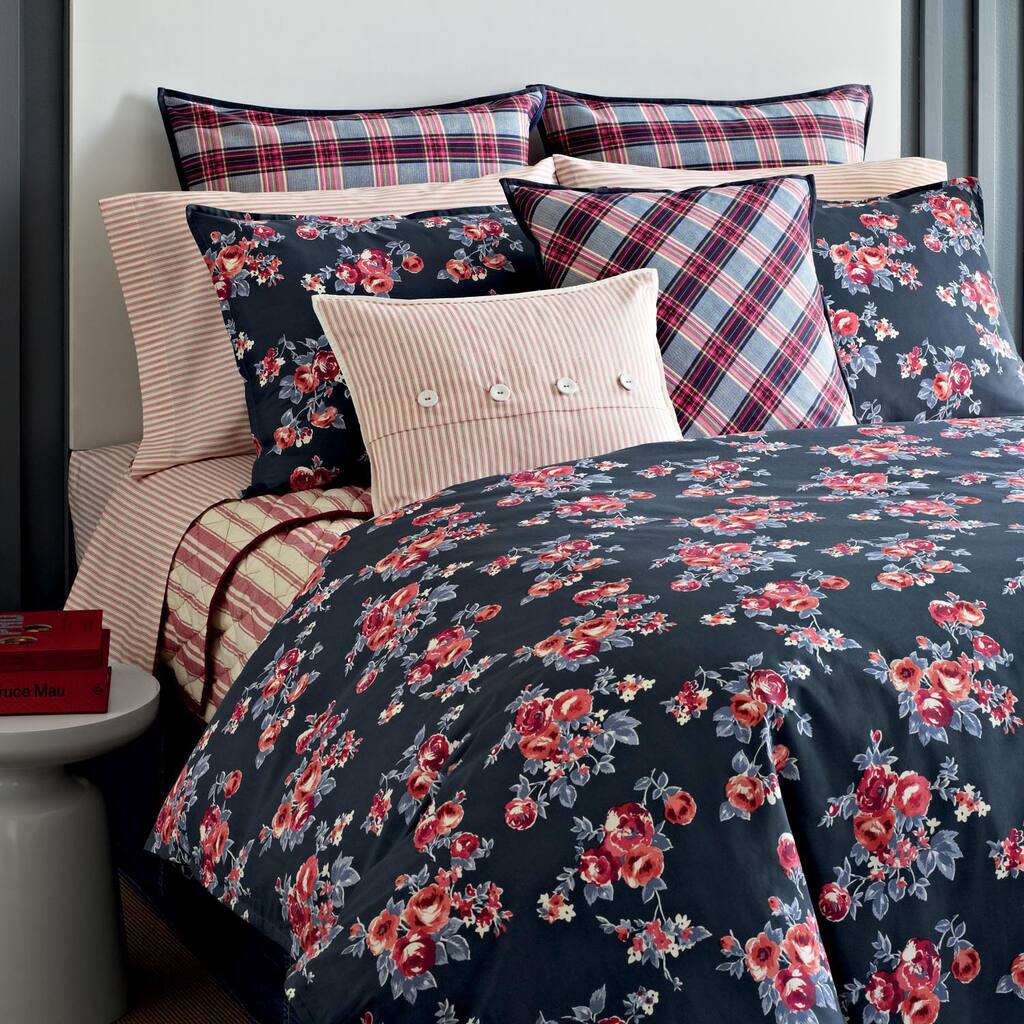 Tommy Hilfiger Rustic Floral 3-piece Cotton Duvet Cover Set