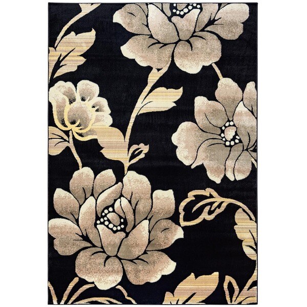 Rizzy Home Bay Side Collection Power-loomed Accent Rug - 5'3 x 7'7