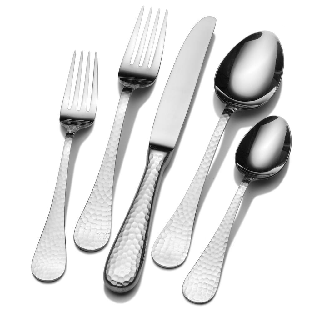Wallace Home Brooklyn 45-piece 18/0 Flatware Set