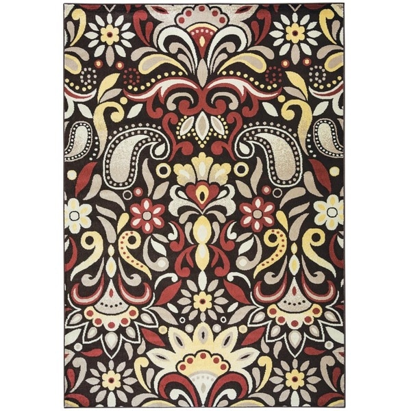 Rizzy Home Bay Side Collection Power-loomed Accent Rug - 6'7 x 9'6