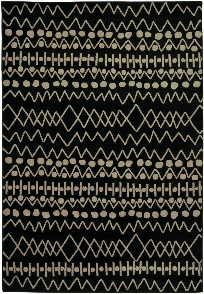 Rizzy Home Bay Side Collection Power-loomed Accent Rug (6'7 x 9'6) - 6'7" x 9'6"