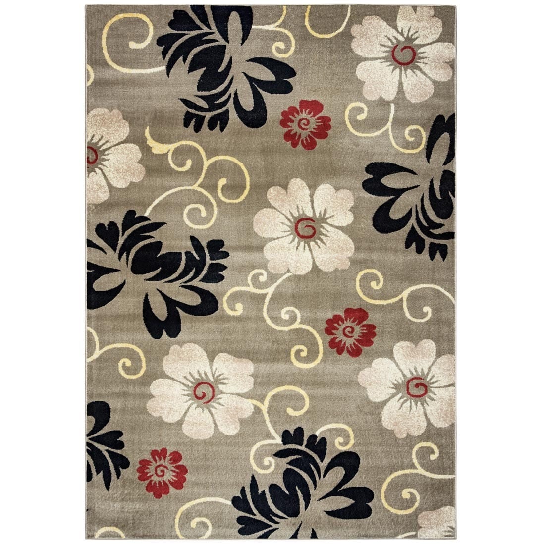 Power loomed Handicraft Imports Gibraltar Beige 100  Heat set Polypropylene Area Rug (33 X 53)