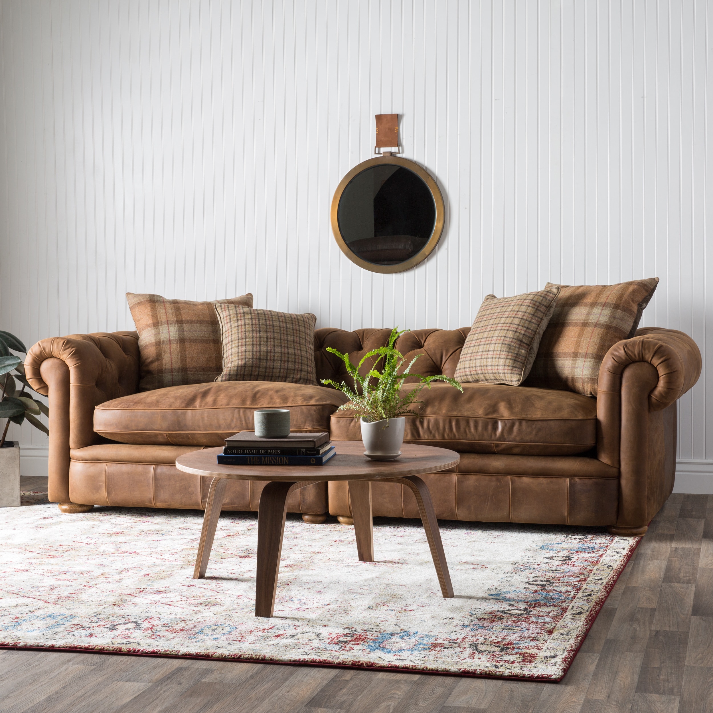 Franklin Leather Grand Sofa