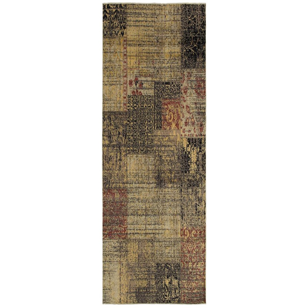 Gibraltar Multicolored Polypropylene Runner Rug (23 X 77)