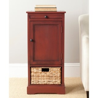 Safavieh Jackson Grey 4-drawer Wicker Basket Storage Unit - 15052268 ...