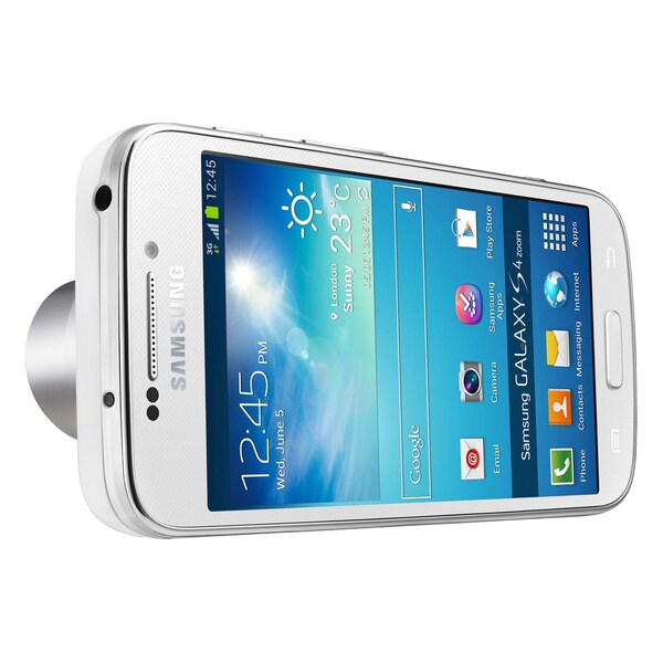 Samsung Galaxy S4 Zoom GSM Unlocked Android Camera/ Smartphone   White Samsung Unlocked GSM Cell Phones