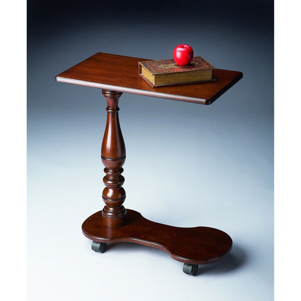 Butler Transitional Rectangular Mobile Tray Table Dark Brown Butler Transitional Rectangular Mobile Tray Table Dark Brown