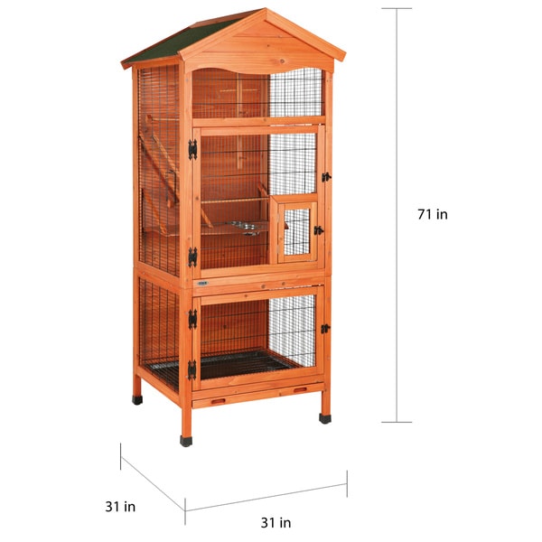 large indoor parrot cage