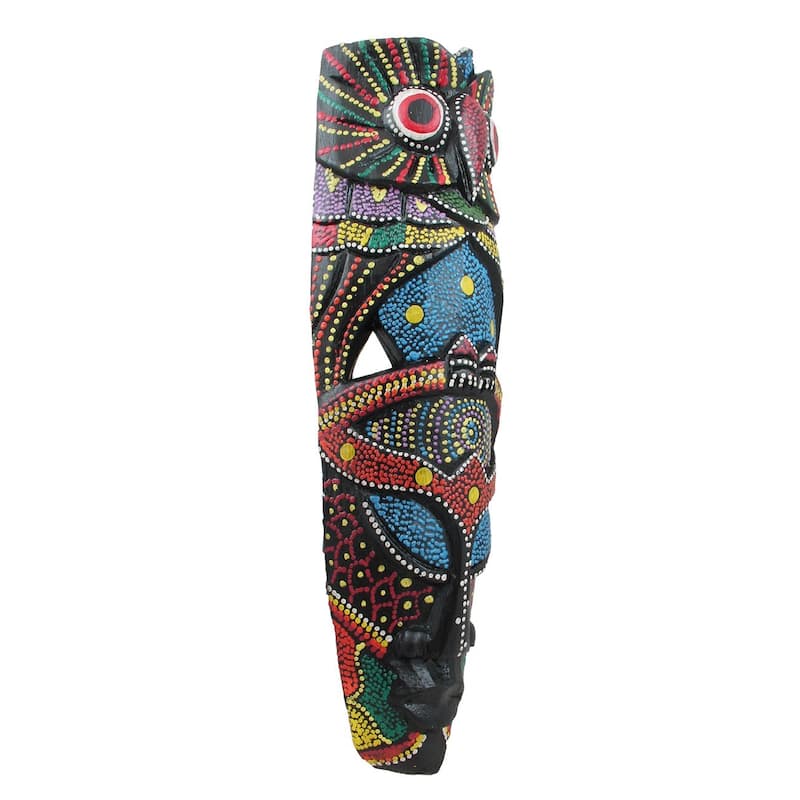 Handmade Topang Buran Bantu Aboriginal Mask (Indonesia)