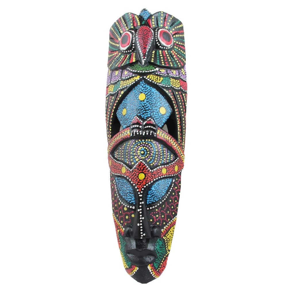 Handmade Topang Buran Bantu Aboriginal Mask (Indonesia)