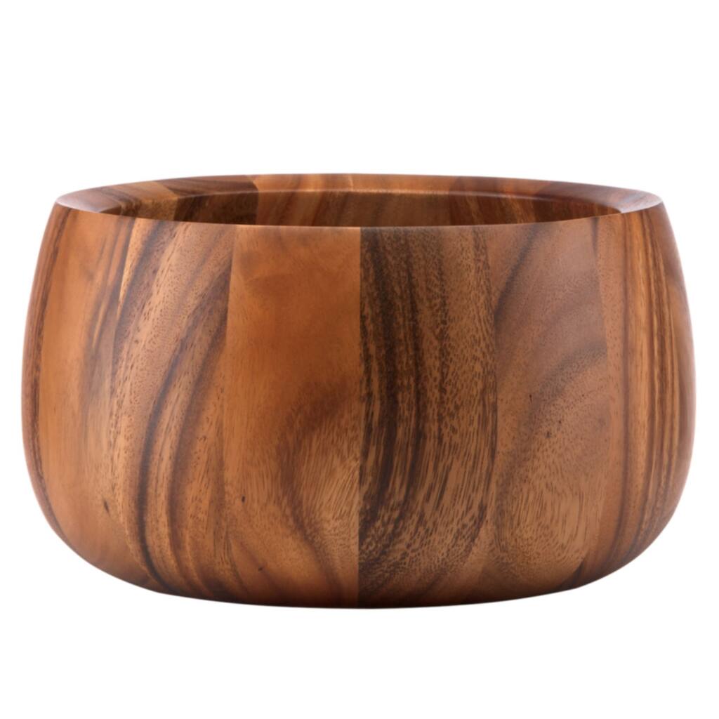 Dansk Wood Classics Tulip Salad Bowl