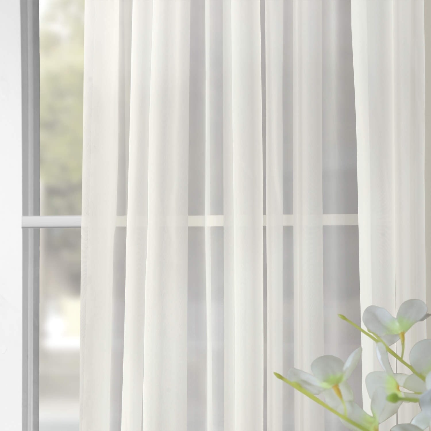 Exclusive Fabrics Signature Extra Wide Sheer Curtain Panel 8273674 Exclusive Fabrics Signature Extra Wide