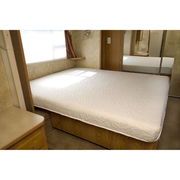 InnerSpace 4.5 inch RV King size Luxury RV Gel infused Memory Foam Mattress Innerspace Mattresses