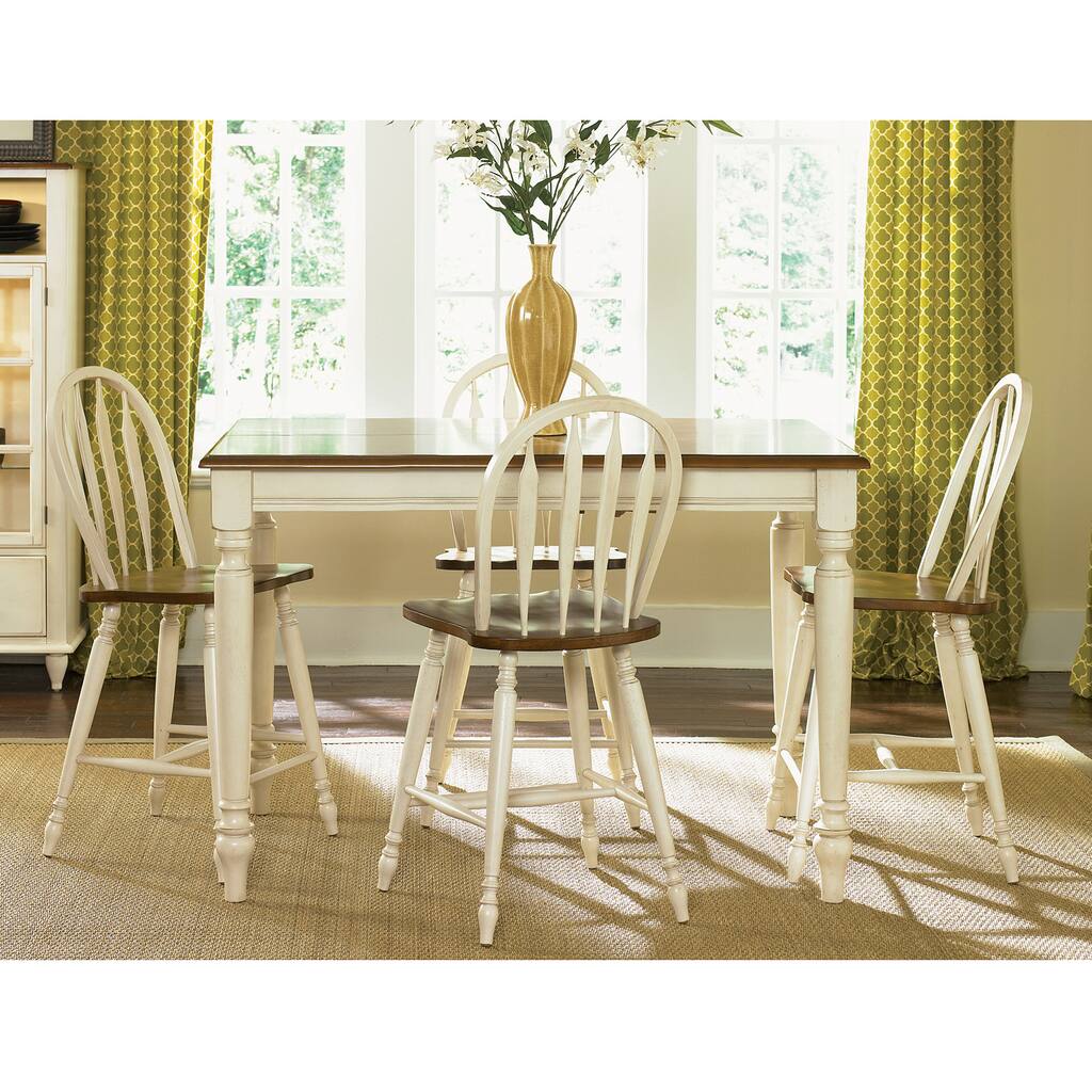 Liberty Low Country Liberty Linen Sand 5-piece Gathering Dining Set