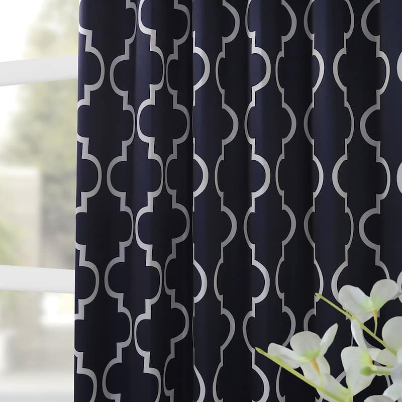 Exclusive Fabrics Seville Room Darkening Curtain Panel Pair (2 Panels)