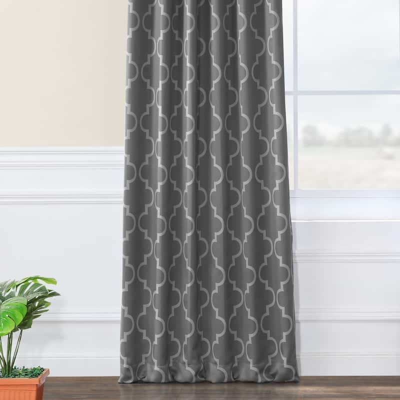 Exclusive Fabrics Seville Room Darkening Curtain Panel Pair (2 Panels)