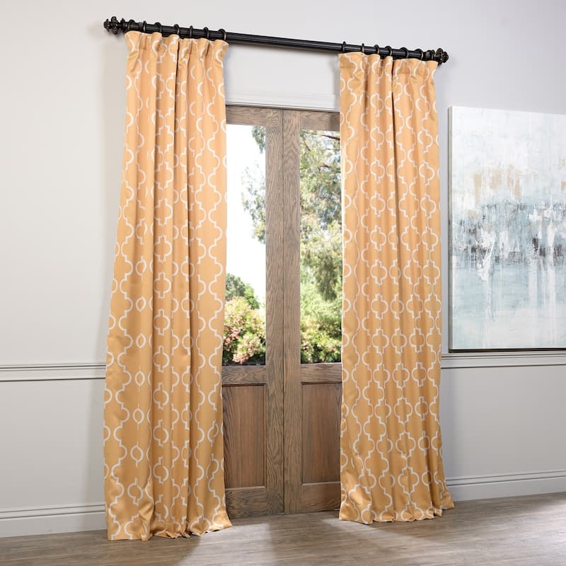 Exclusive Fabrics Seville Room Darkening Curtain Panel Pair (2 Panels)