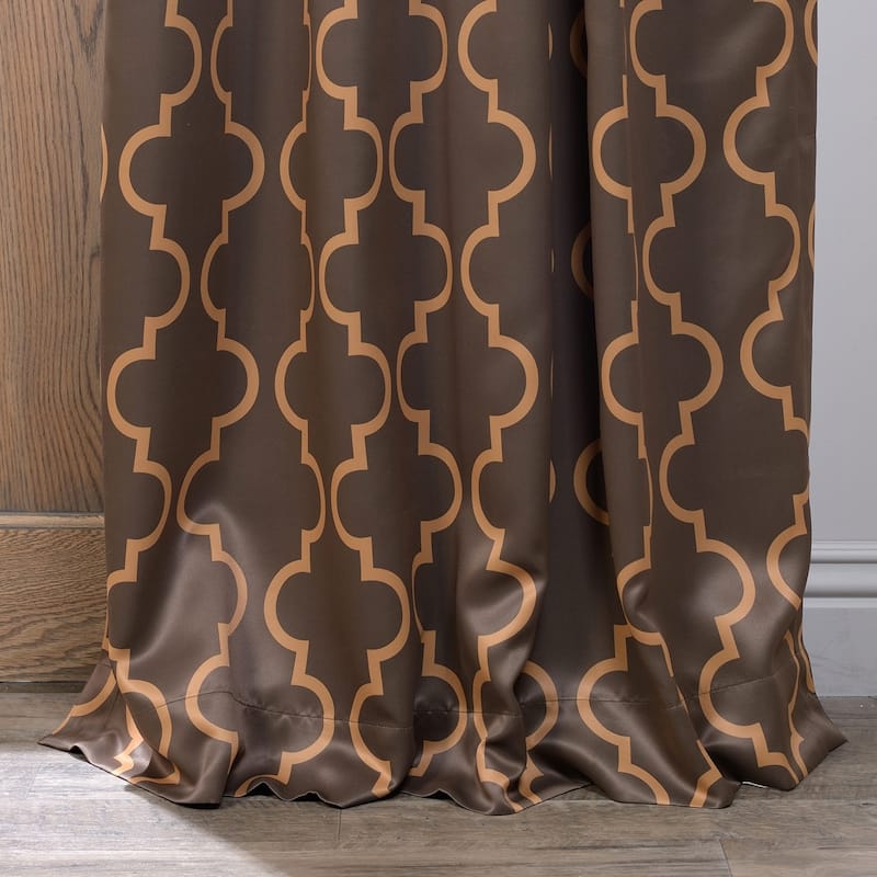 Exclusive Fabrics Seville Room Darkening Curtain Panel Pair (2 Panels)