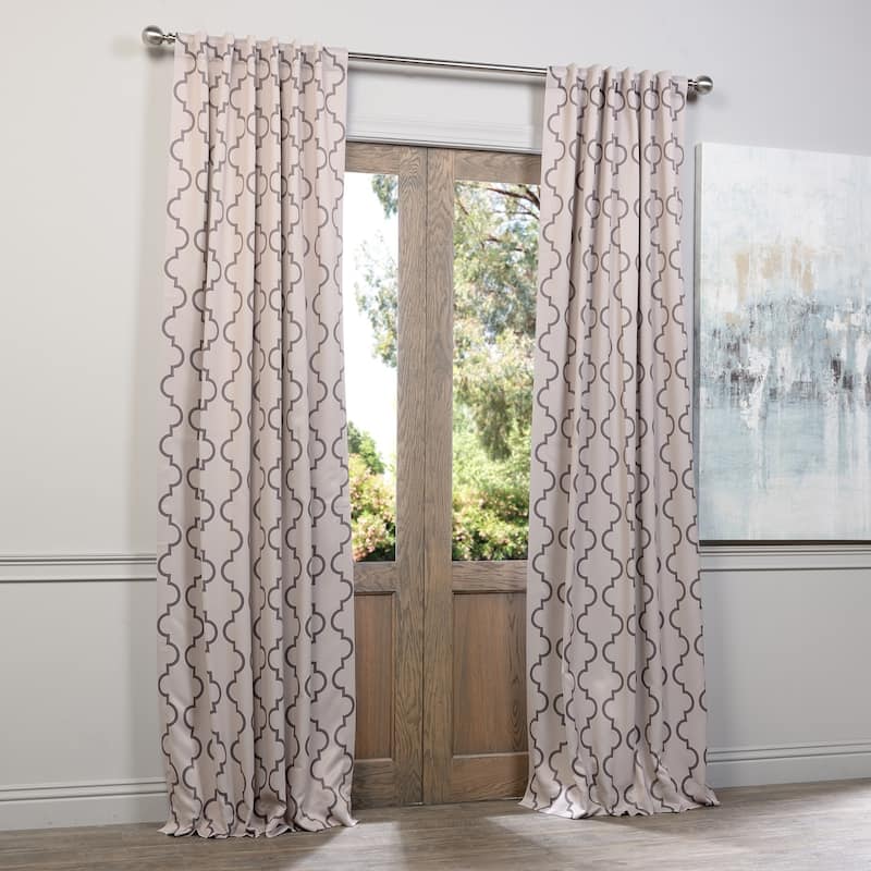 Exclusive Fabrics Seville Room Darkening Curtain Panel Pair (2 Panels)