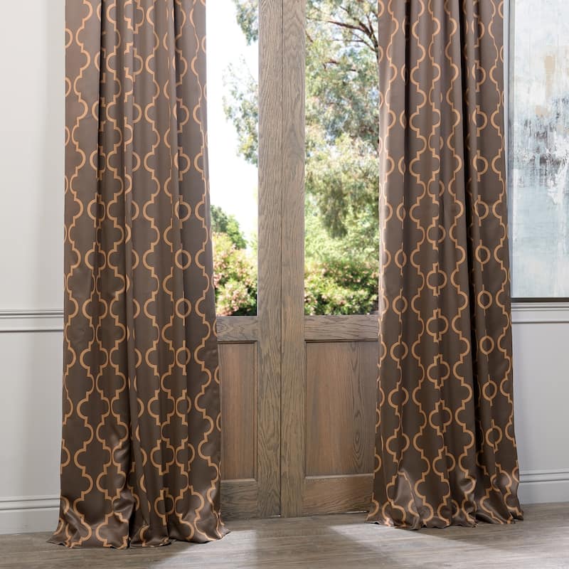 Exclusive Fabrics Seville Room Darkening Curtain Panel Pair (2 Panels)