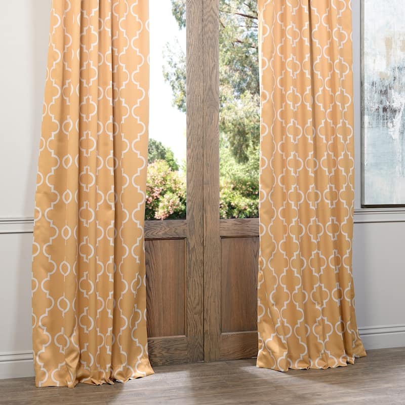 Exclusive Fabrics Seville Room Darkening Curtain Panel Pair (2 Panels)