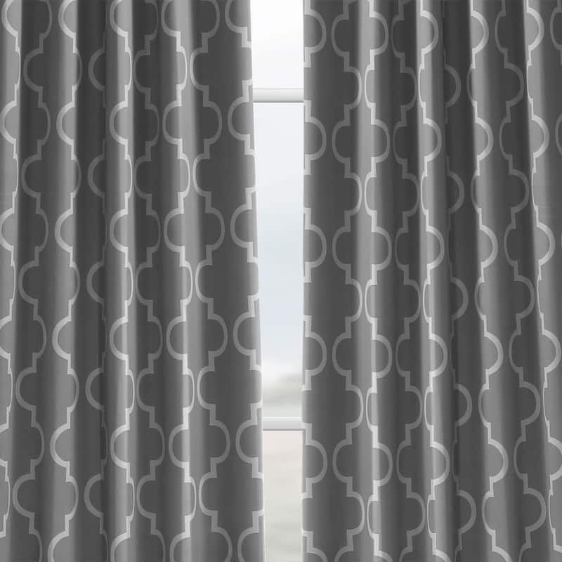 Exclusive Fabrics Seville Room Darkening Curtain Panel Pair (2 Panels)
