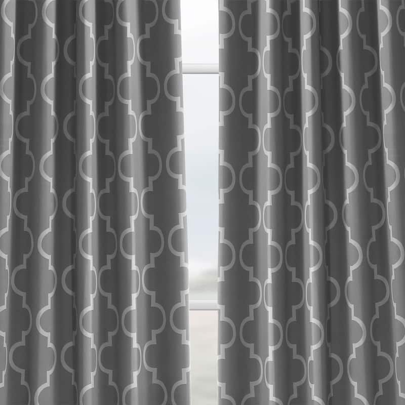 Exclusive Fabrics Seville Room Darkening Curtain Panel Pair (2 Panels)