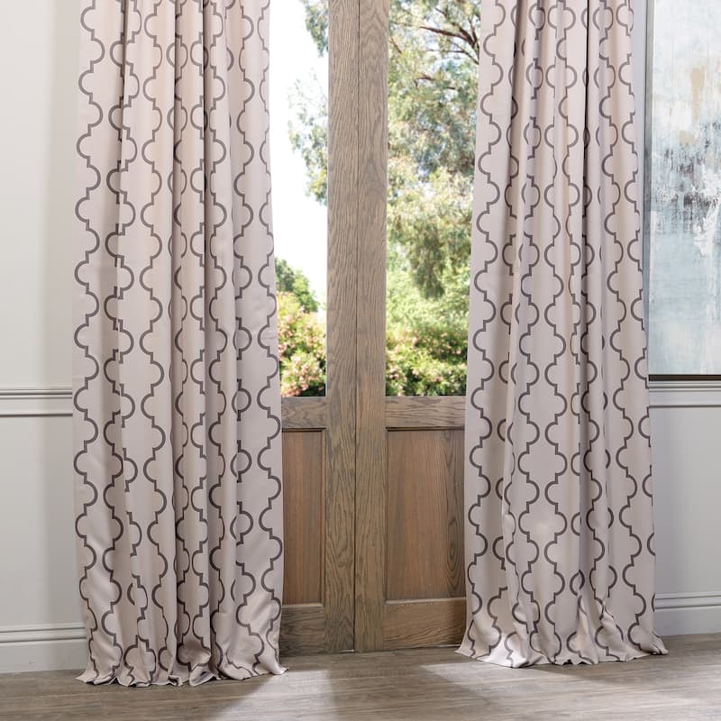 Exclusive Fabrics Seville Room Darkening Curtain Panel Pair (2 Panels)