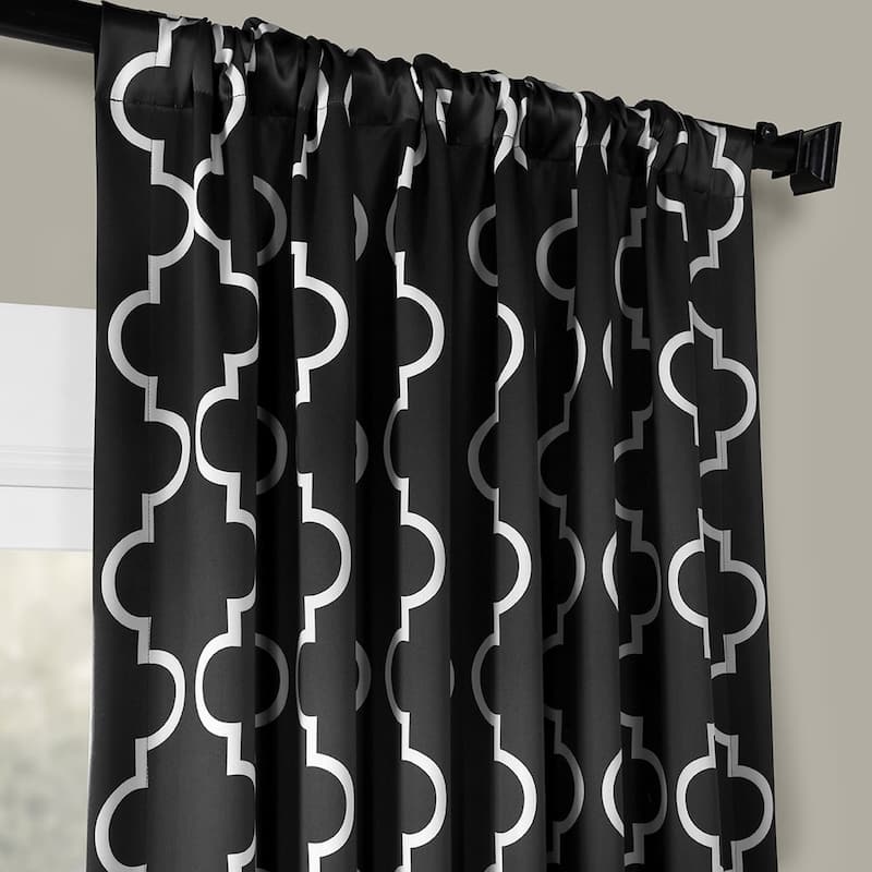 Exclusive Fabrics Seville Room Darkening Curtain Panel Pair (2 Panels)