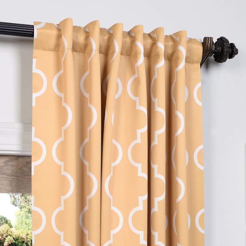 Exclusive Fabrics Seville Room Darkening Curtain Panel Pair (2 Panels)