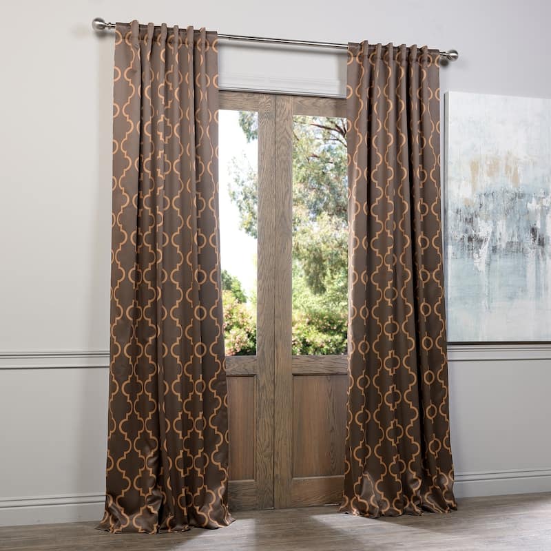 Exclusive Fabrics Seville Room Darkening Curtain Panel Pair (2 Panels)