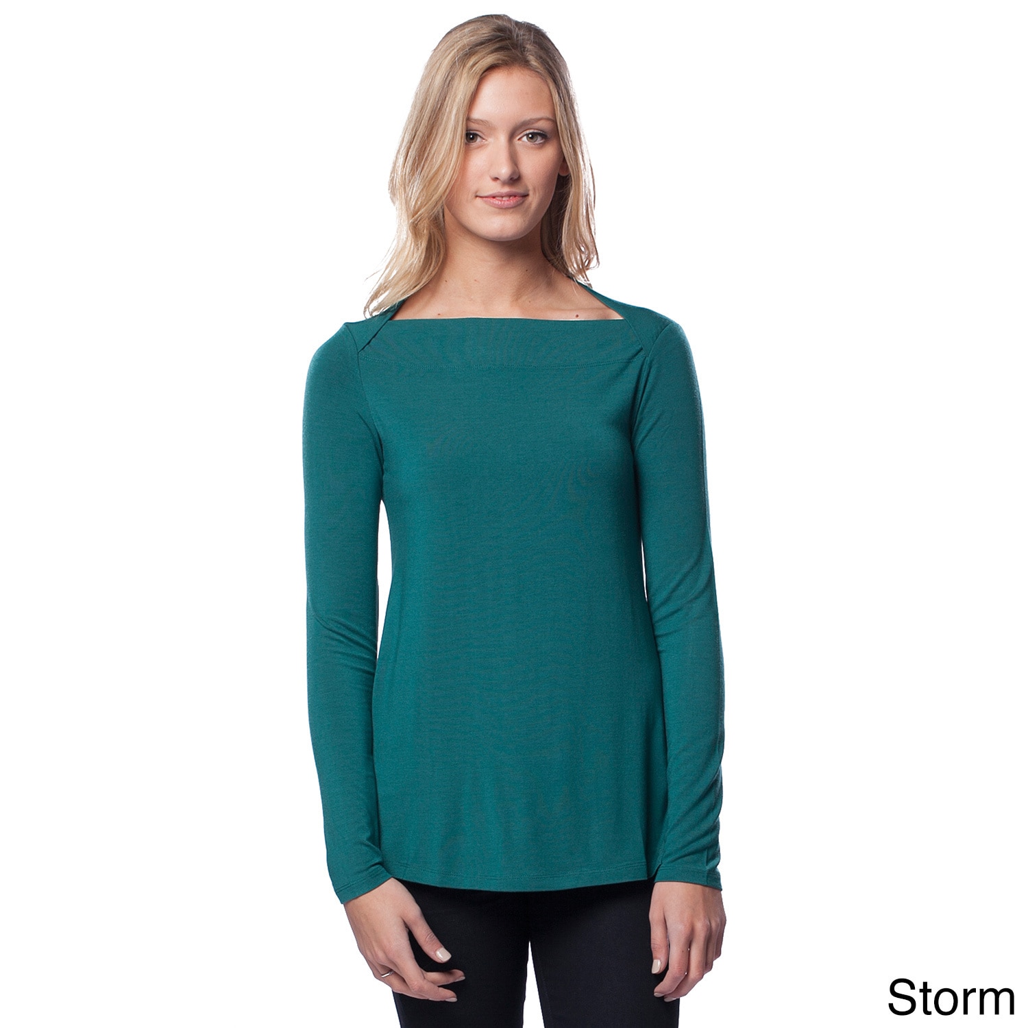 AtoZ Womens Boatneck Top