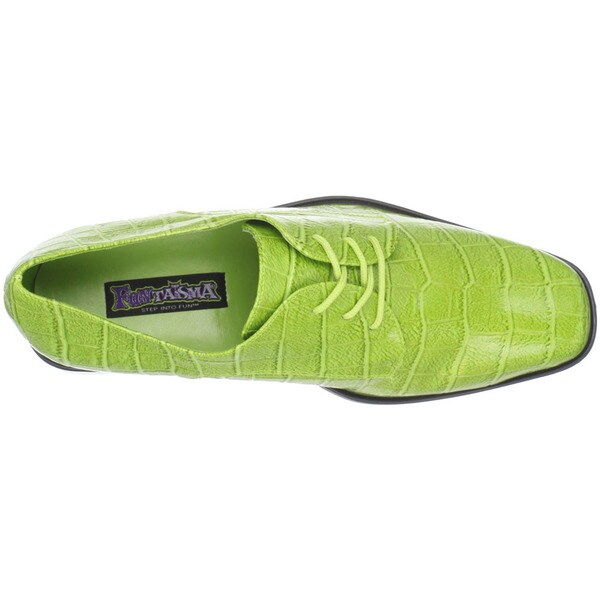lime green mens loafers