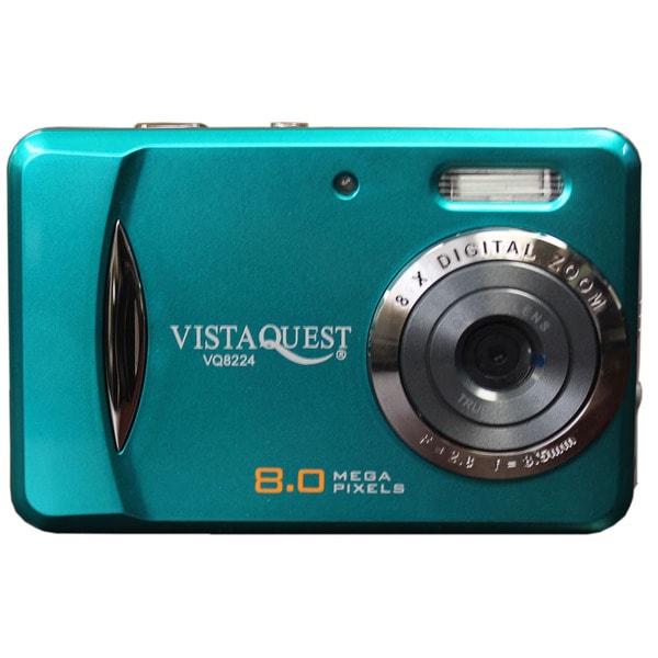 VISTAQUEST VQ8224A 2.4" 8MP Digital Camera and Video Camcorder VistaQuest Point & Shoot Cameras