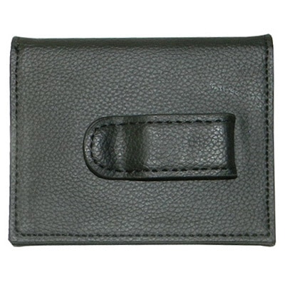 Hollywood Tag Leather Money Clip