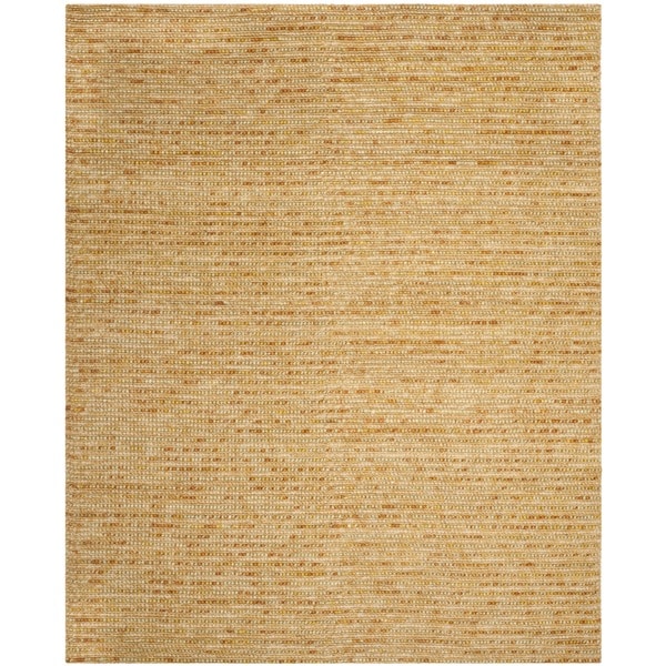 Hand knotted Vegetable Dye Chunky Gold Hemp Rug (5' x 8') Safavieh 5x8   6x9 Rugs